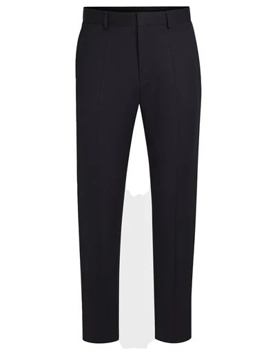Hugo Boss - Boss One Regular-Fit Bukser - Dark Blue 